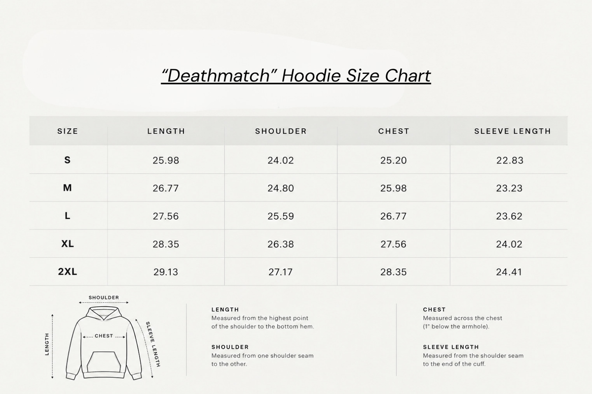 "Deathmatch" Hoodie