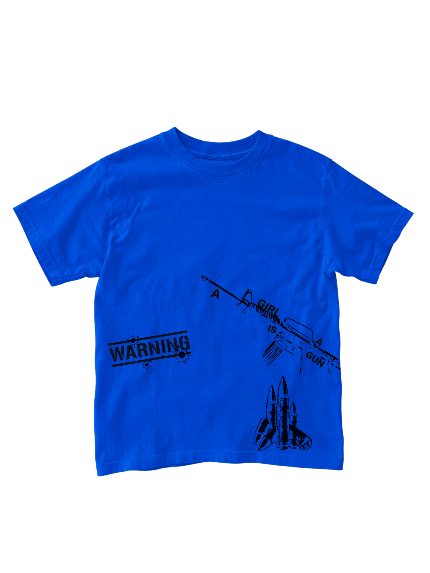 "A girl is a gun" Baby Tee