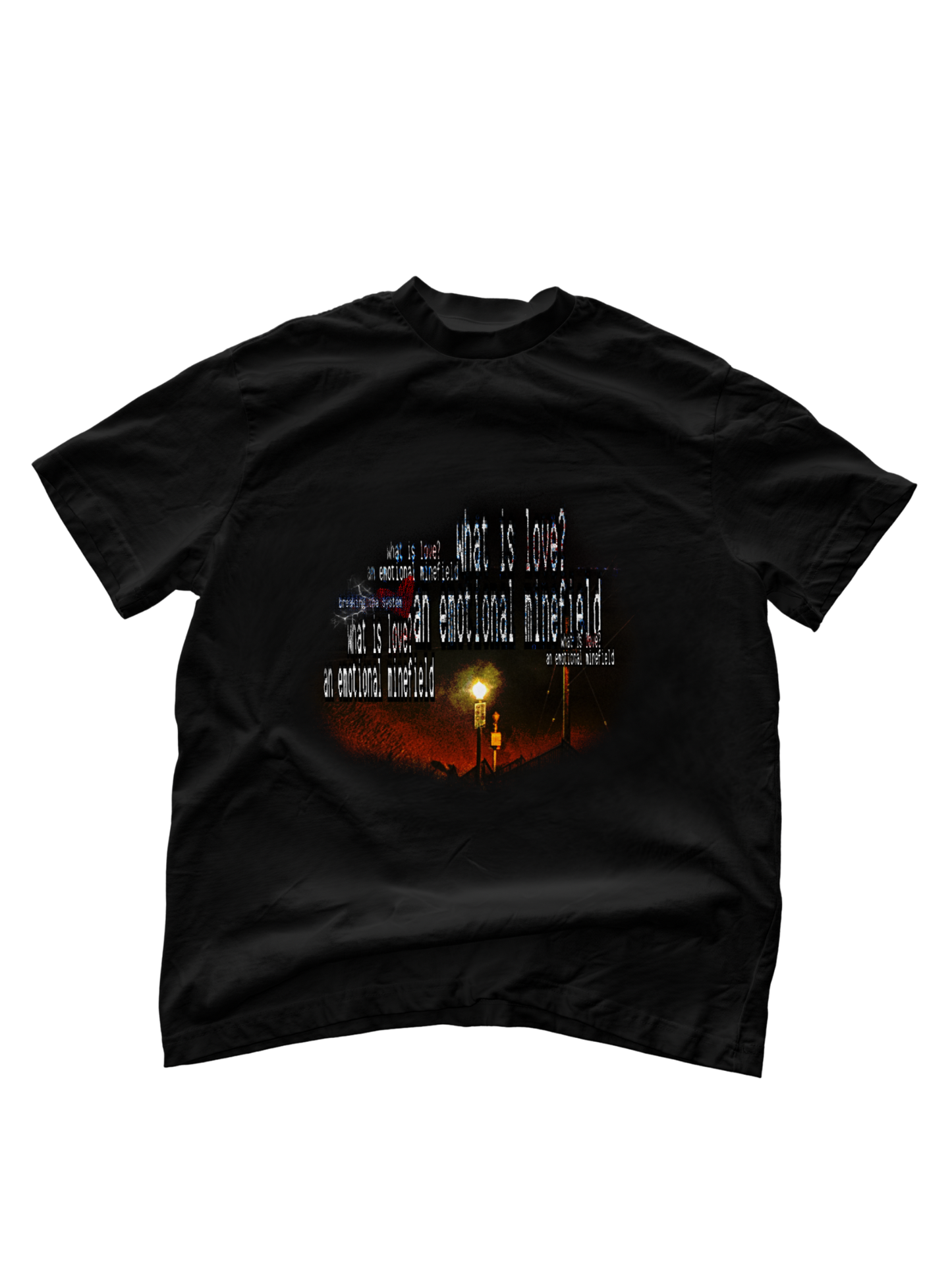 "minefield" tee