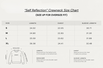 Self Reflection Crewneck