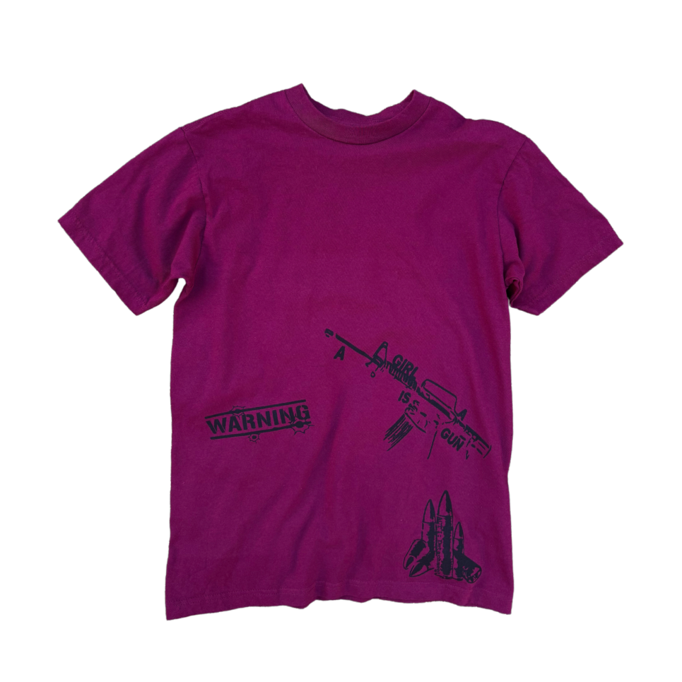 "A girl is a gun" Tee