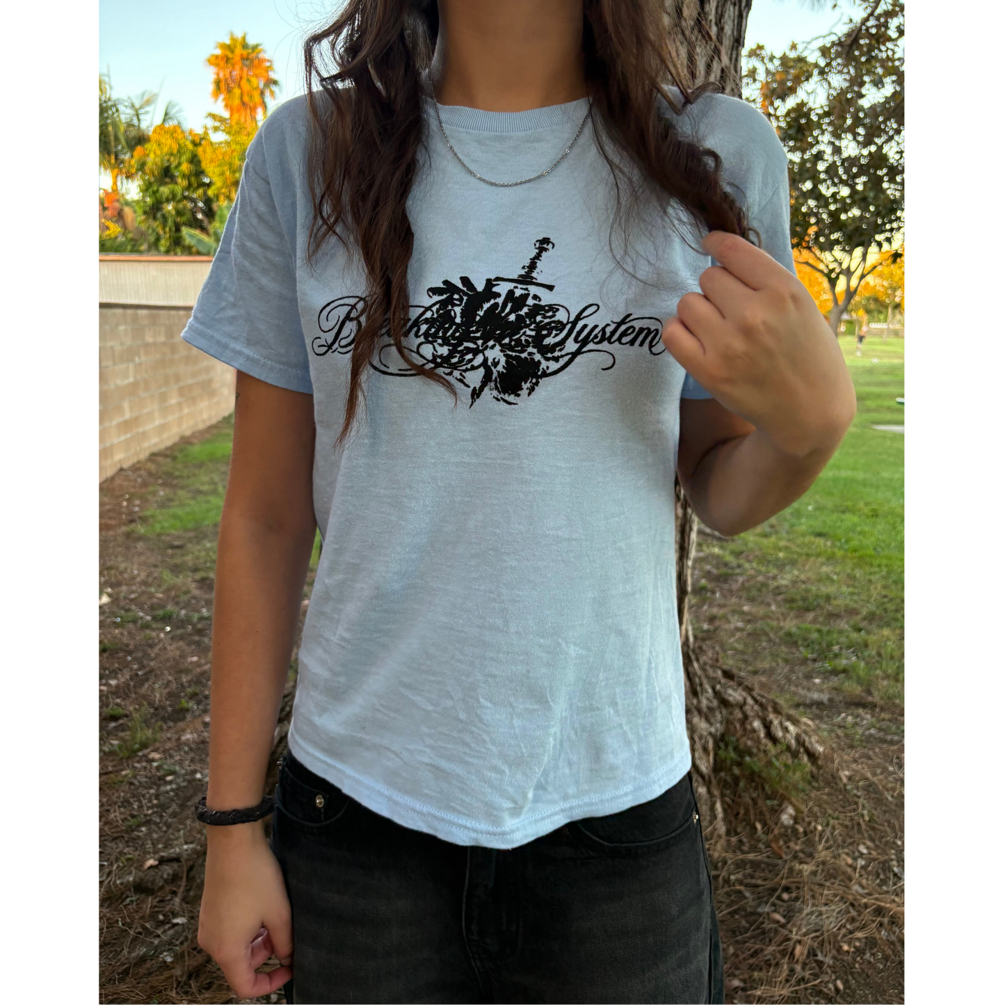 "Torn" Baby Tee