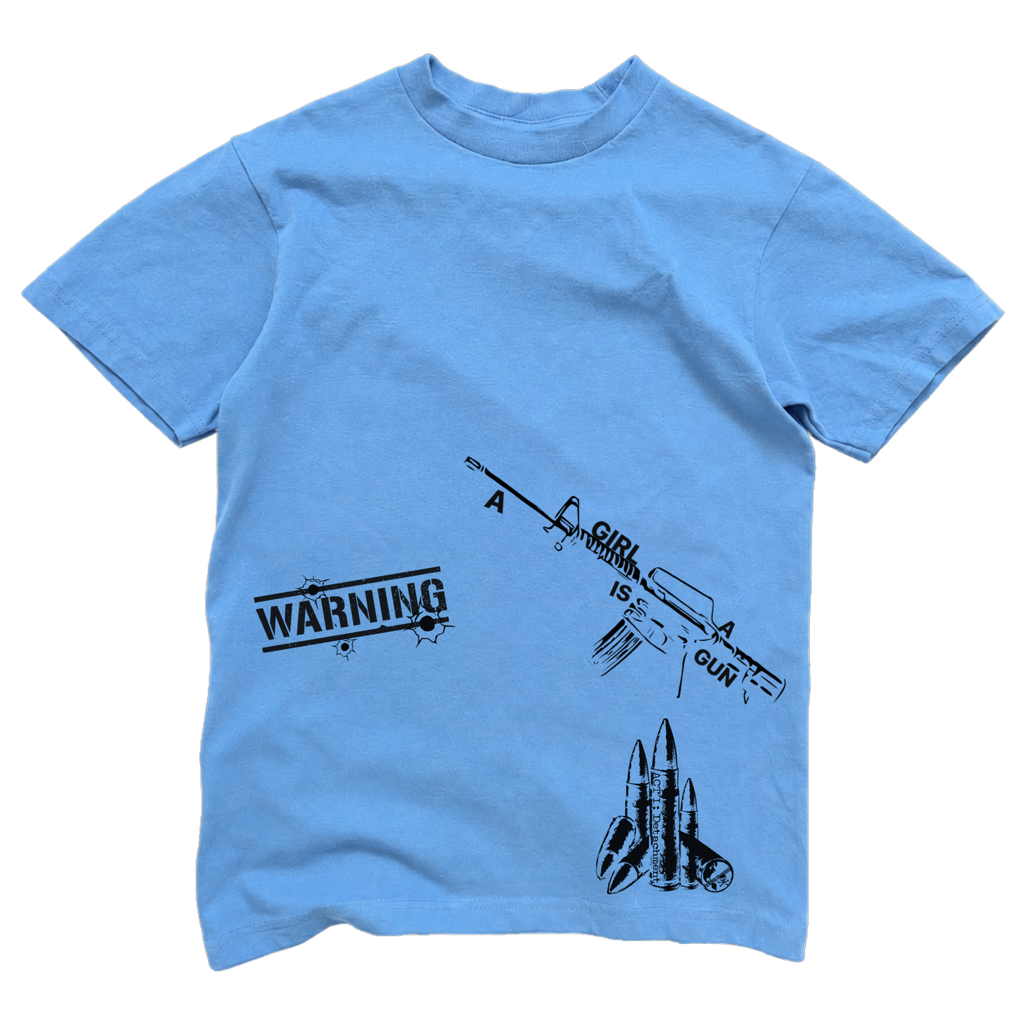 "A girl is a gun" Tee