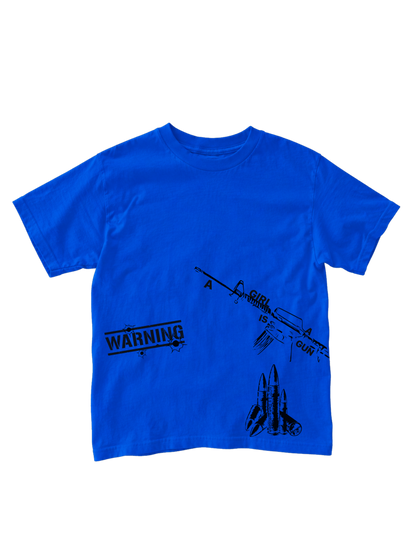 "A girl is a gun" Baby Tee
