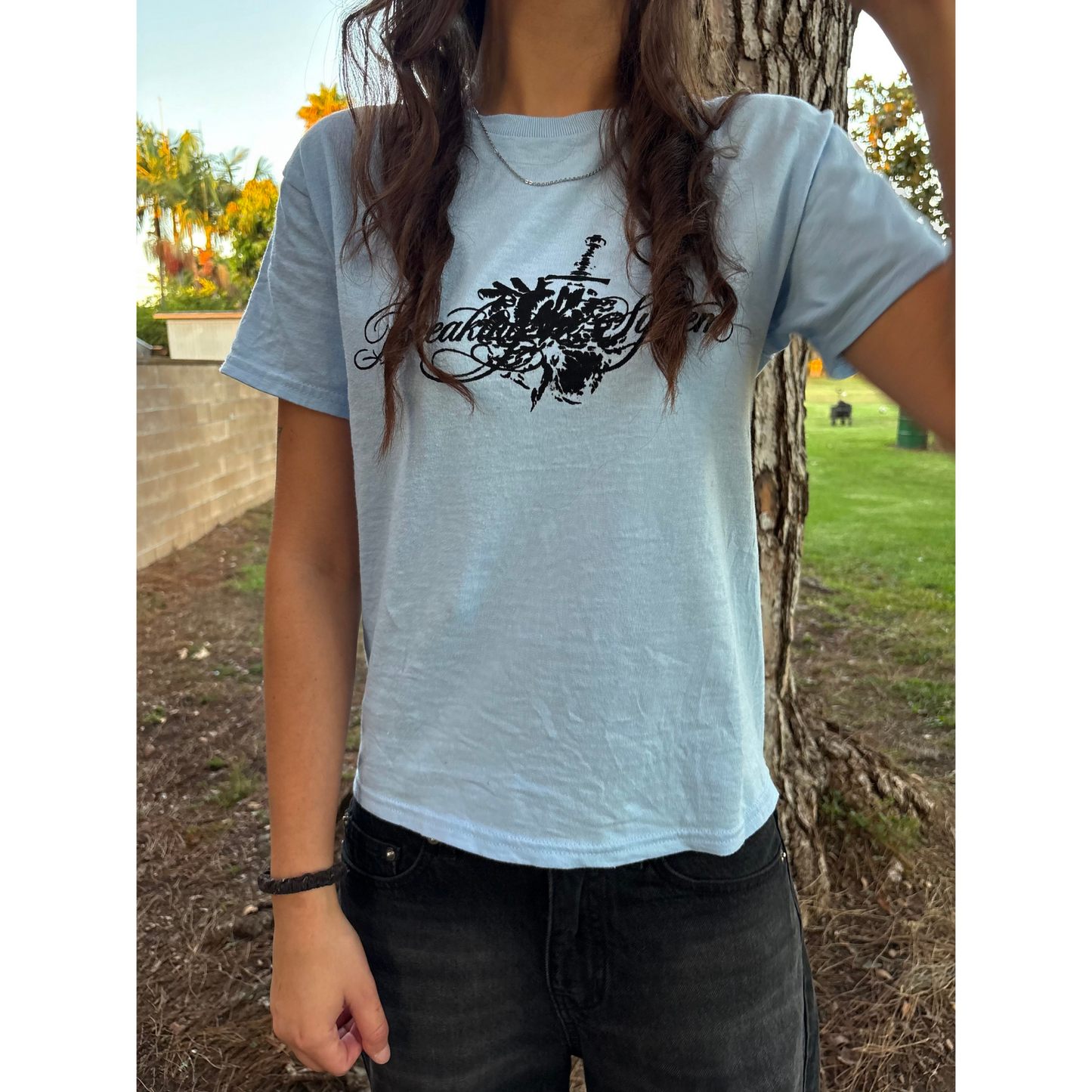 "Torn" Baby Tee