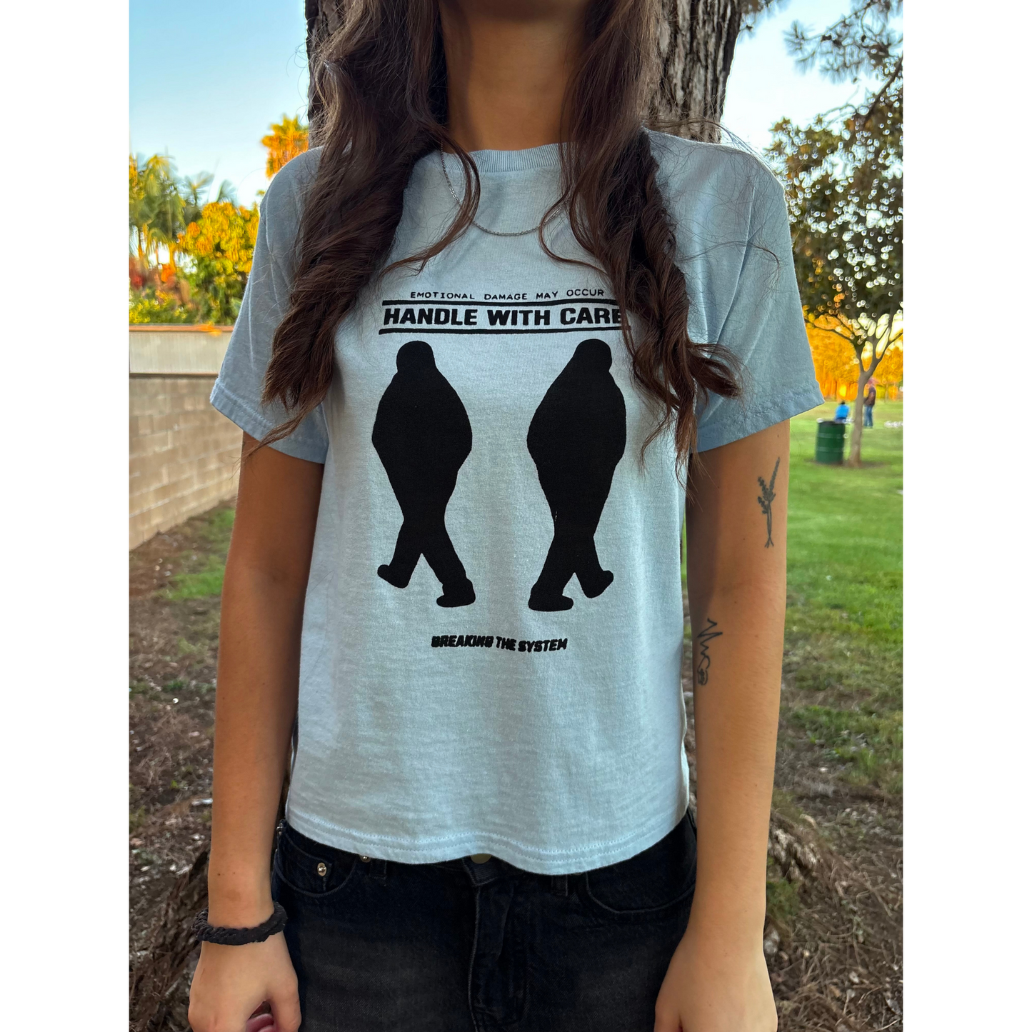 'Handle with Care" Baby Tee
