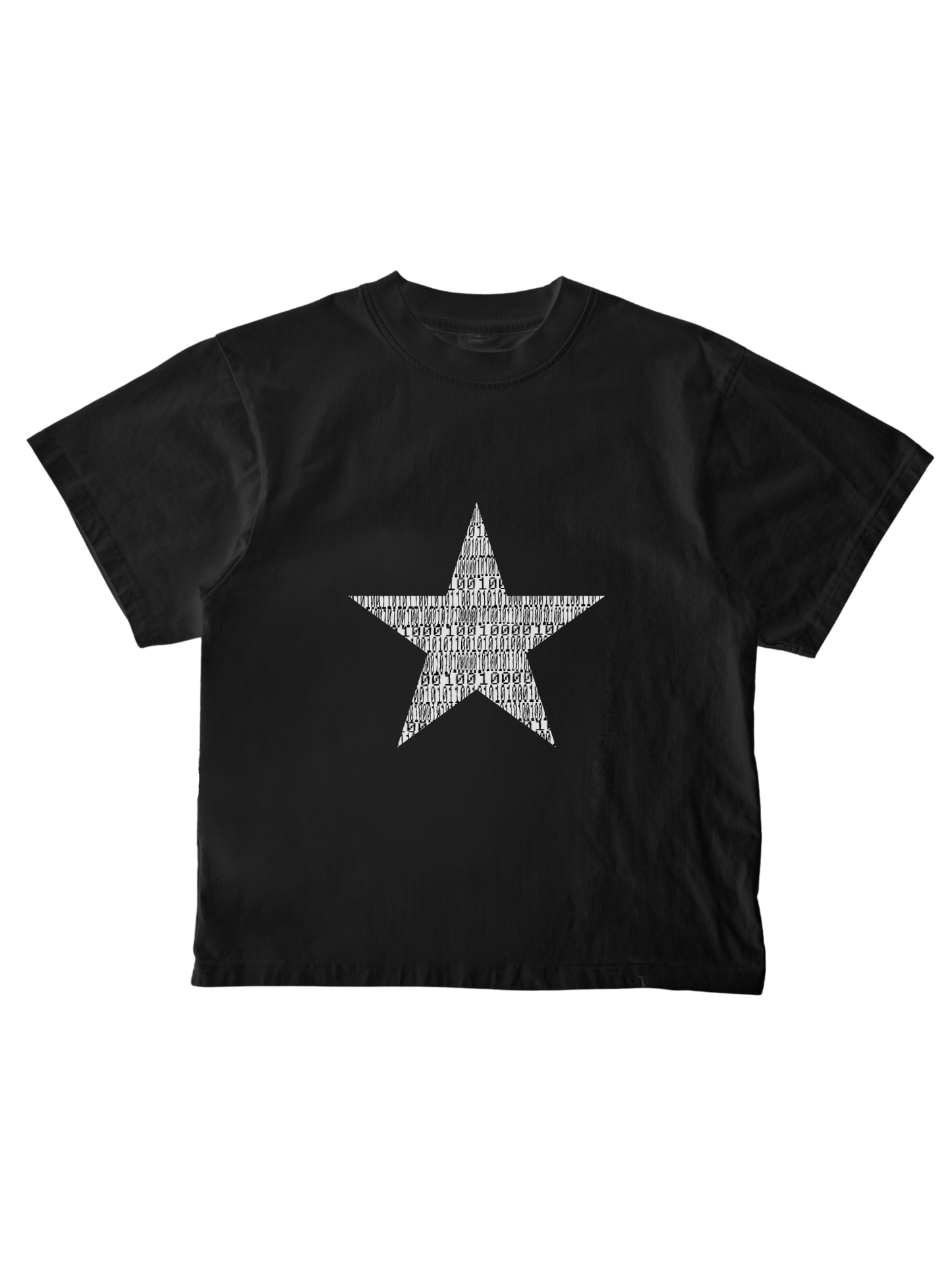 Coded Star Tee