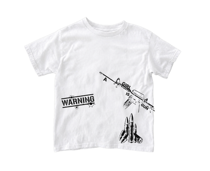 "A girl is a gun" Tee