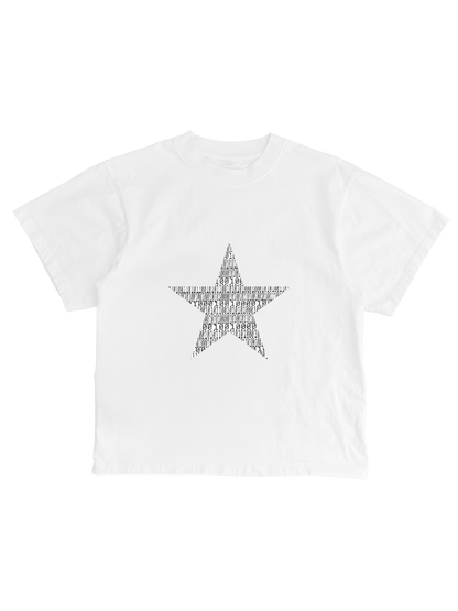 Coded Star Tee
